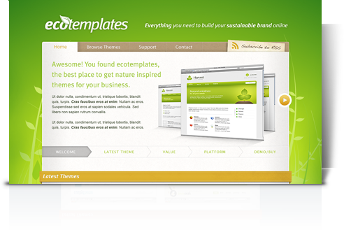 Wordpress Templates Eco