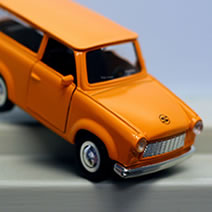 Orange car